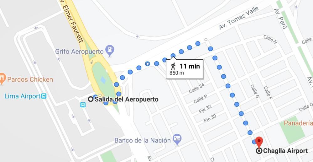 Chaglla Airport Panzió Callao Kültér fotó